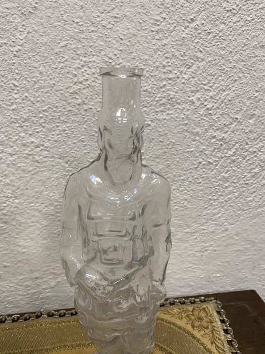 Стъклени бутилки фигури войници френски стил Германия 1960-1970