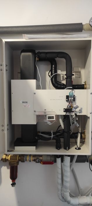 Термопомпа въздух вода 10 kw - сплит.