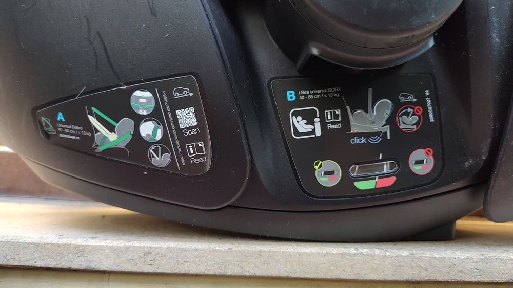 Scoică auto  Britax Römer Baby-Safe 5Z2 BR – puțin folosită - scaun transport bebeluși in masina și avion