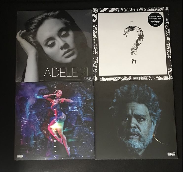 Винилы в ассортименте