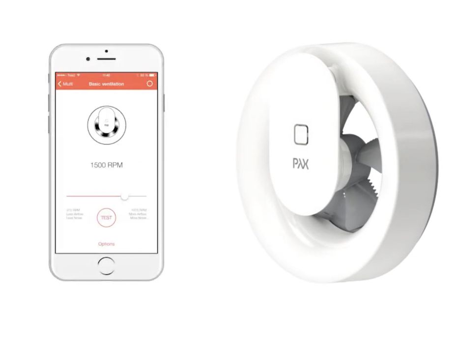 Смарт вентилатор за баня Pax Norte - Швеция