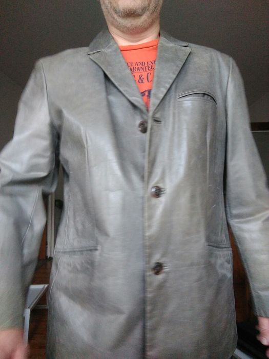 Sacou piele barbatesc Rock n Blue