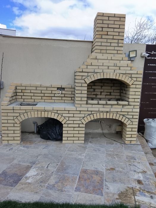 Gratare de gradina din caramida