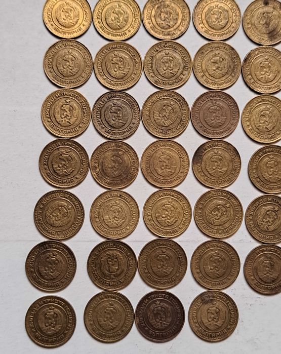 1 стотинка 1981 г.- лот от 58 бр.