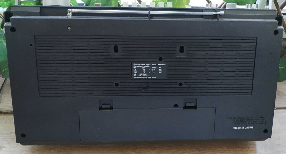 Radiocasetofon boombox NOVA RX-565DL Disco Light muzică de colecție