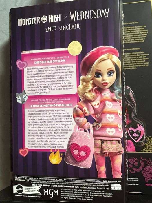 Monster high энид