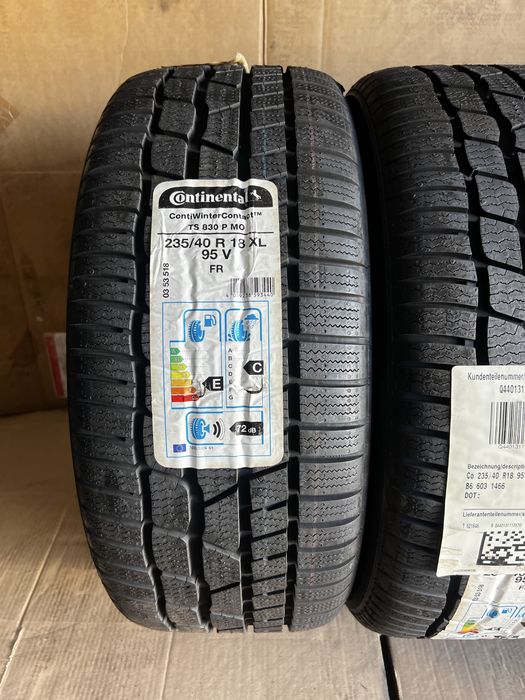 Jante NOI Mercedes C , E classe AMG A2074011302 18 inch’ + anvel iarna NOI 235/40/18 , Continental  !
