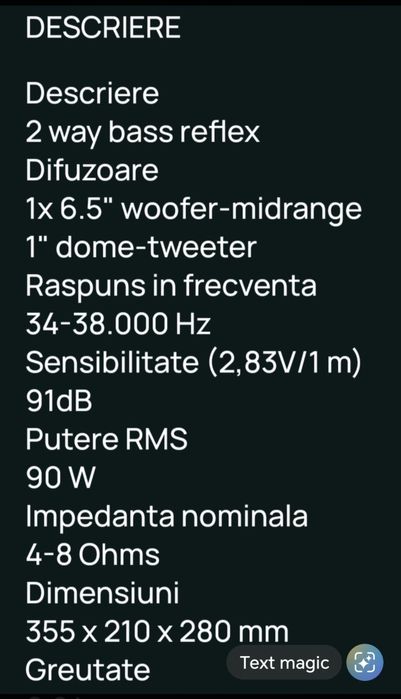 Boxe Magnat Supreme 202