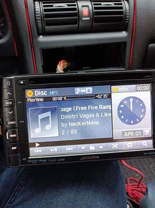 Cd Player auto 2 din Alpine ine-s900r 2din