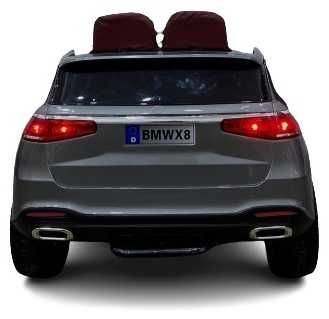 Электромобиль BMW X8 серый