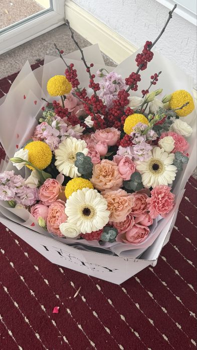 Красивая композиция цветов