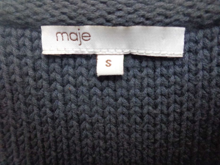 Vesta gri MAJE bumbac  marimea S