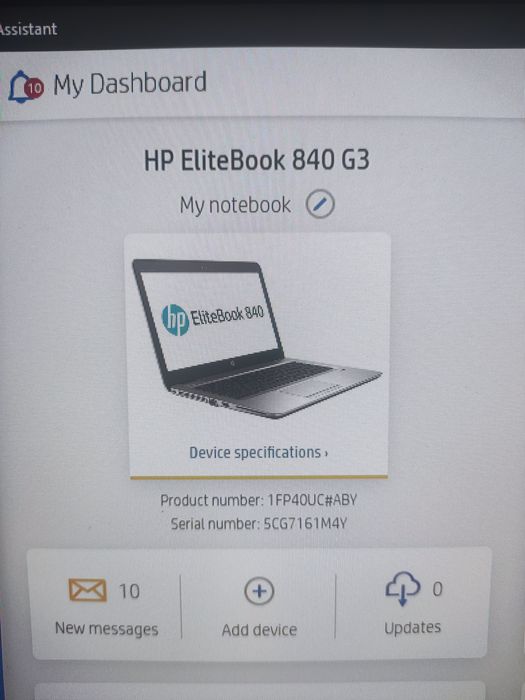 Hp Intel I7 6600U