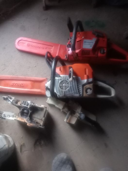 Doua drujbe:1 STHIL 362 și 1 HUSQVARNA