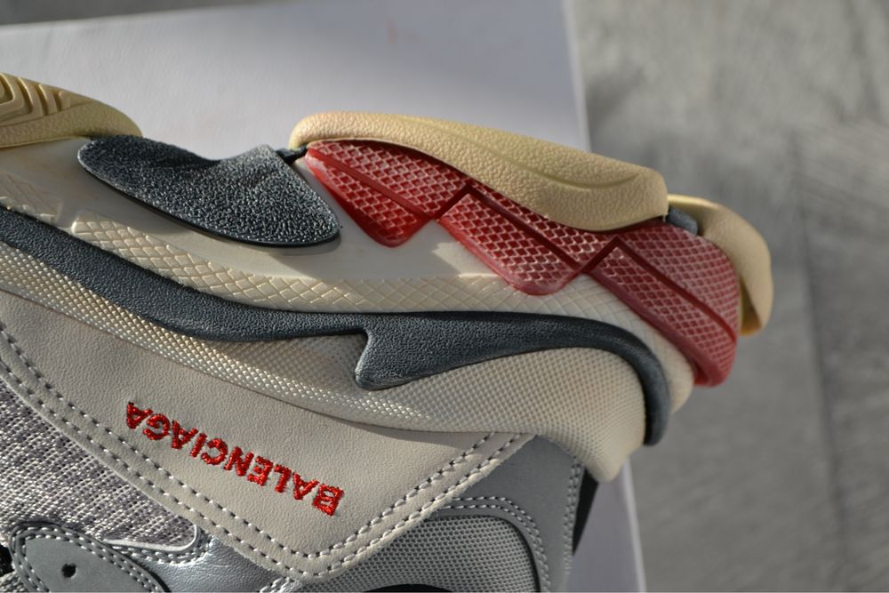 Balenciaga Triple S Silver/ white/ bone