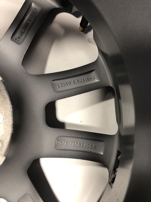 Jante originale Fiat 500 R16