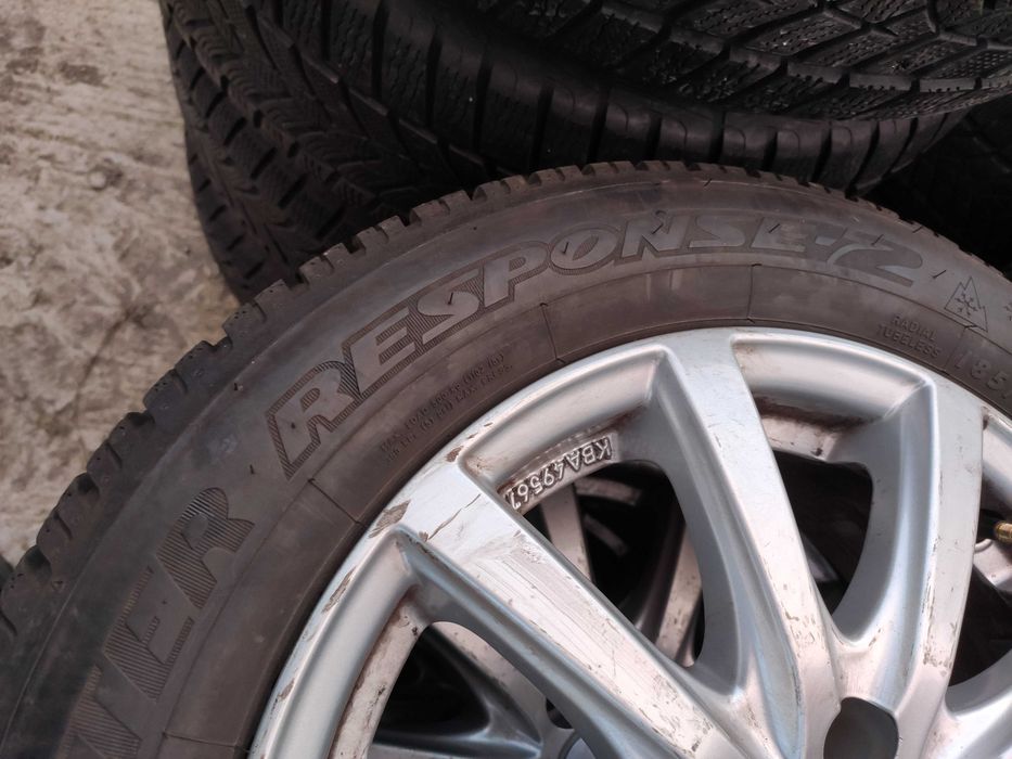 4бр Зимни гуми 185 60 15 - Dunlop