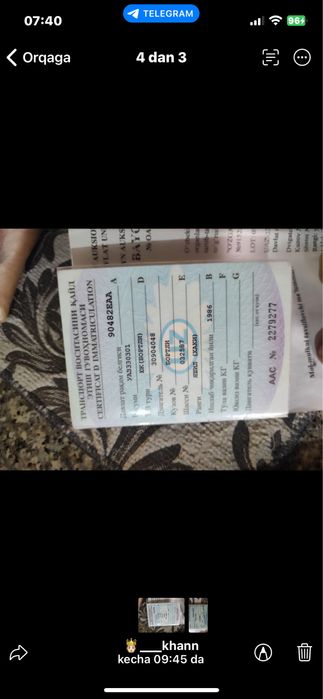 Uaz 1986-yil yuradi holati yaxshi