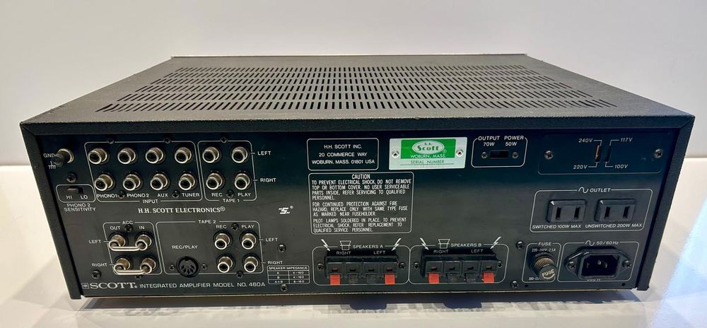 Amplificator Scott 460A Vintage