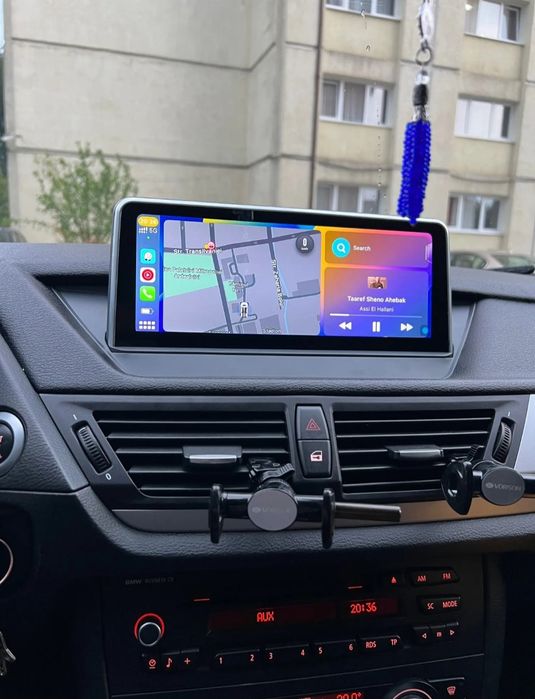 Navigatie android BMW X1 Carplay Waze YouTube GPS Bluetooth