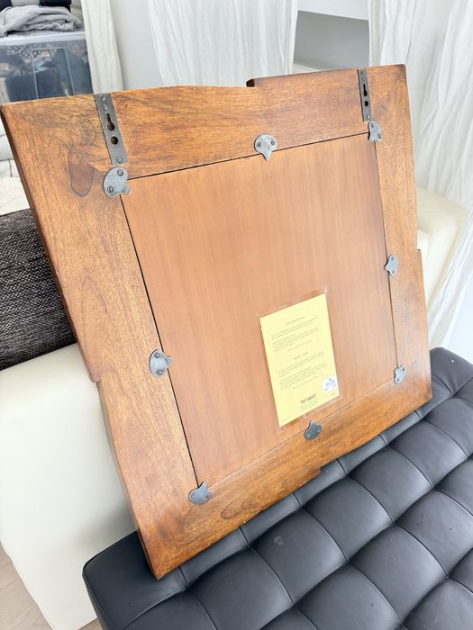 Oglinda lemn masiv 63.5 cm x 63.5 cm