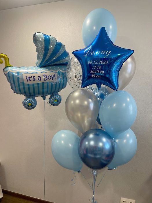 Выписка шары  гелиевые Астана