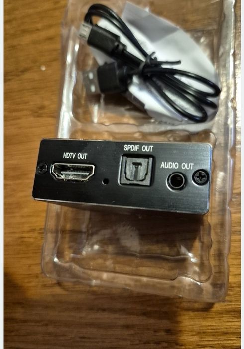 Extractor Audio HDMI 4K - Separa sunetul pentru Boxe/Casti/Soundbar