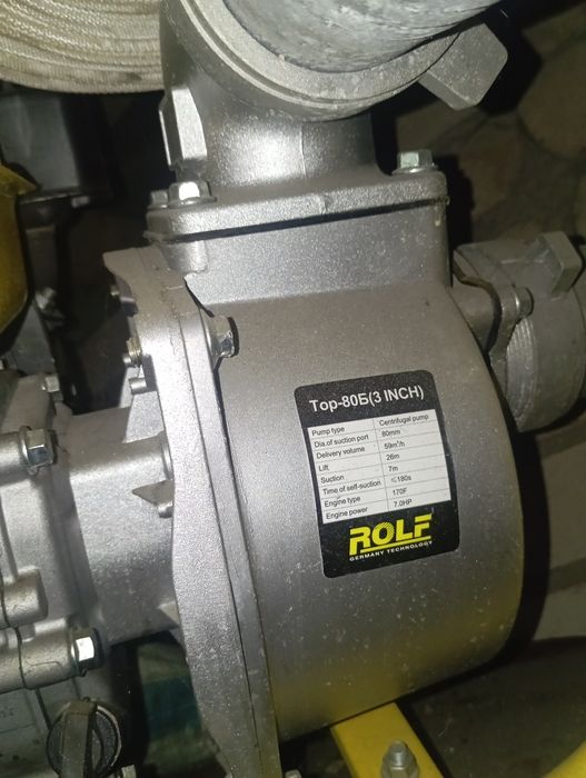 Продам мотопомпу новую