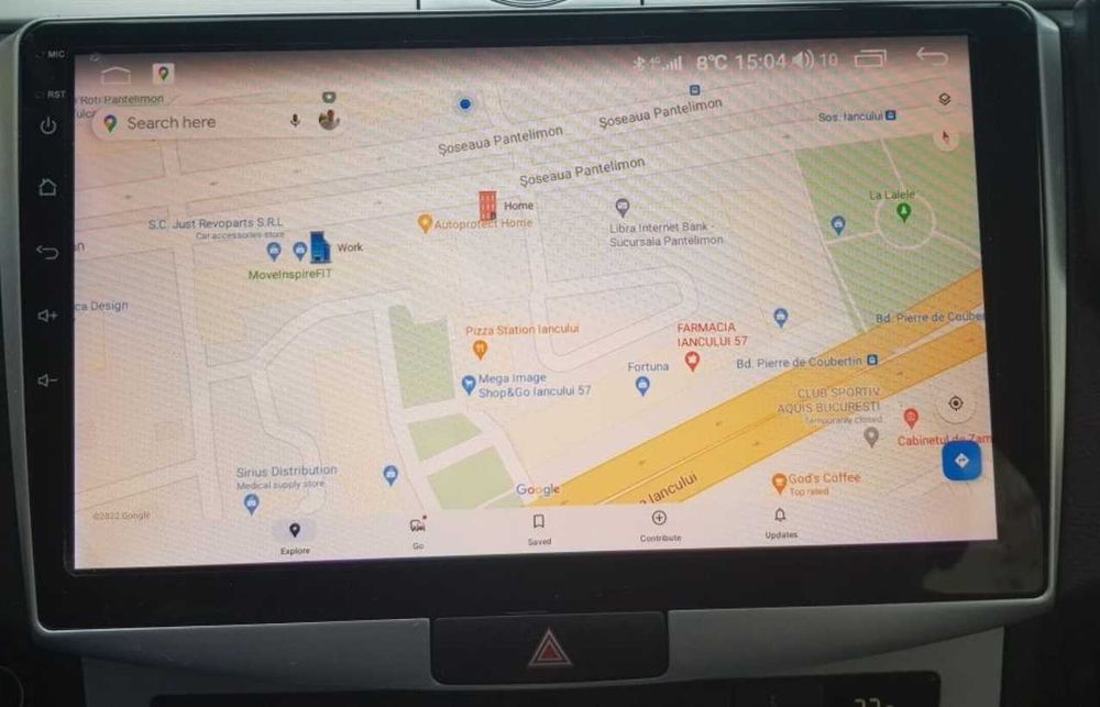 Navigatie 10 inch ANDROID dedicata VW Passat B6 si B7 GPS BT Wi-Fi