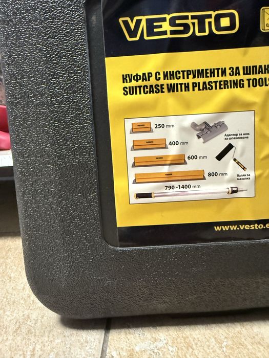 Комплект ножове за шпакловане Vesto