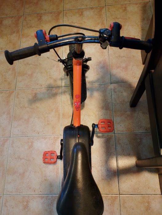 Детско колело/оранжево-черно