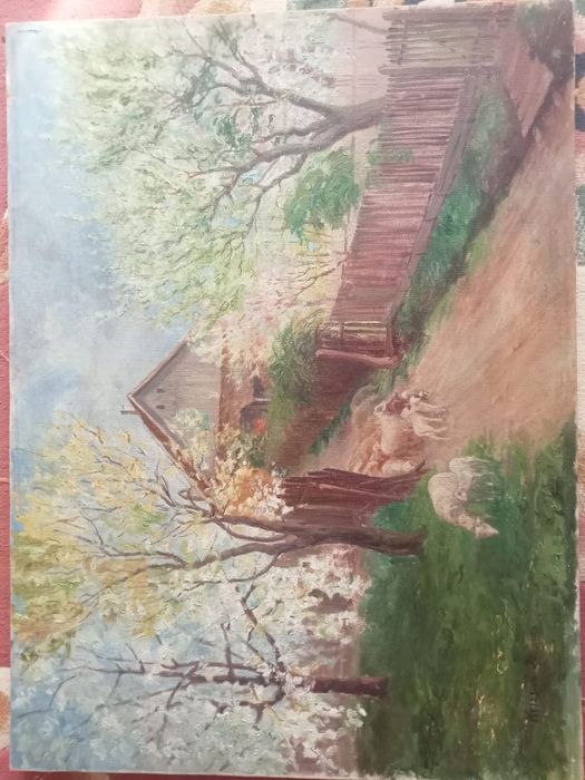 Pictura tablou  pe panza