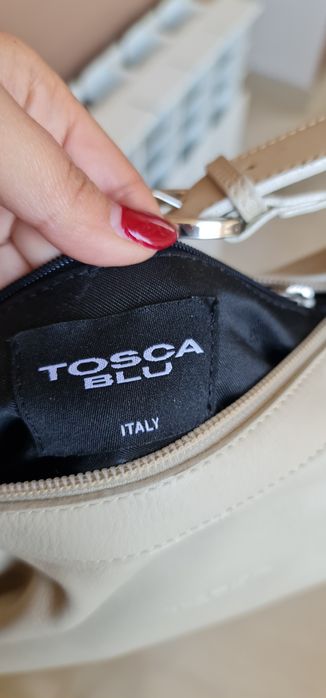 Geanta Tosca Blu piele naturala