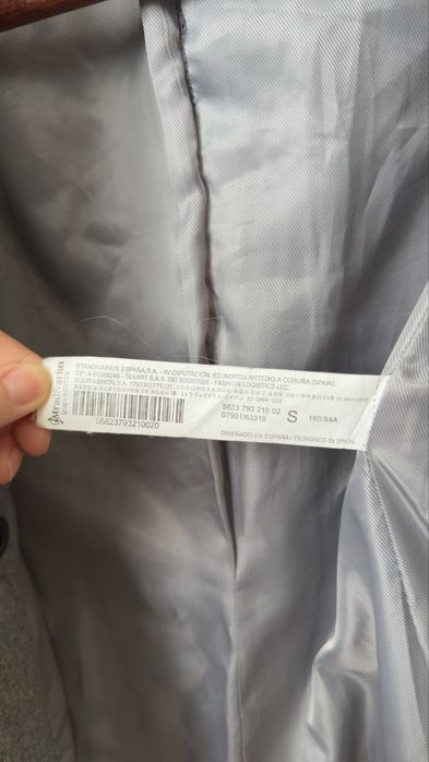 Пальто Stradivarius s