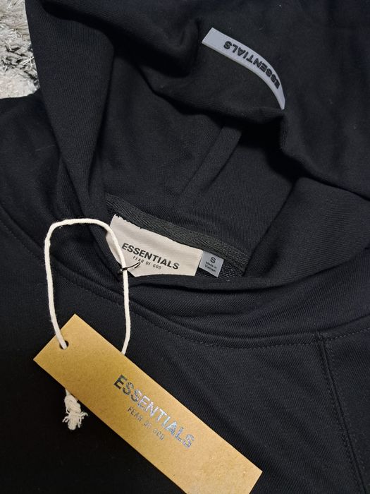 Hanorac Essentials Fear of God negru