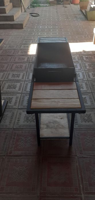 Мангал в стиле лофт