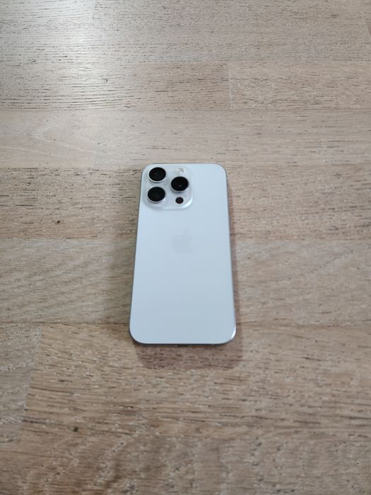 iPhone 15 Pro, 128 GB, White Titanium