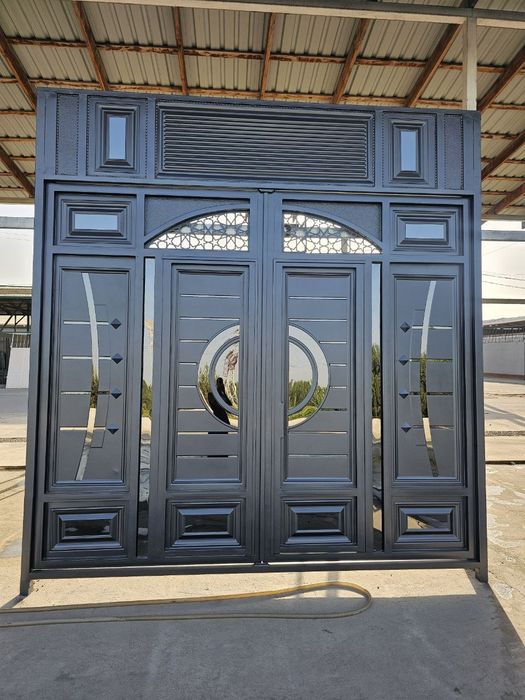 Barcha turdagi temir darvoza kazirok reshotka perila xizmatlari mavjud