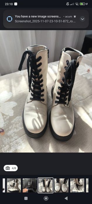 Cizme Ecco nouvelle piele naturala 36