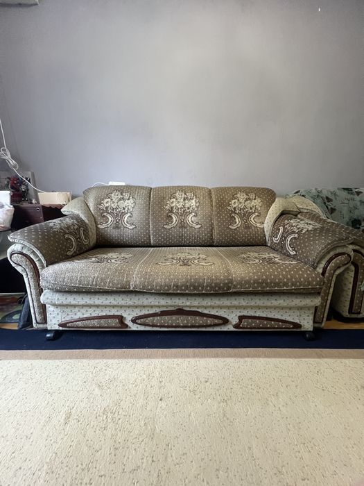 Диван раскладной с креслом