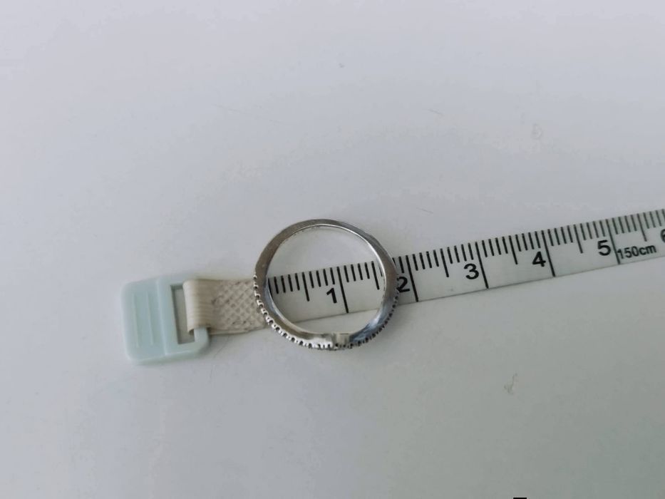 Vechi inel din argint de 925, ALE, Pandora Sparkling Wishbone, cu pietre zirconiu cubic, model 196316CZ