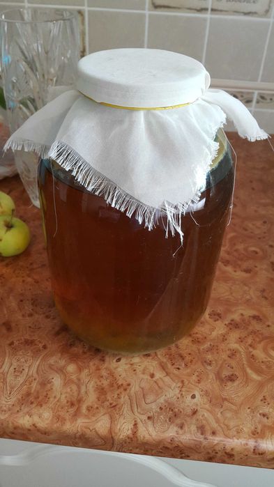 Уксус яблочный домашний