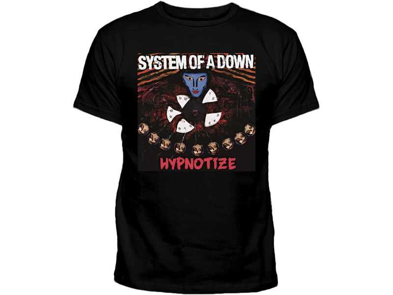 Метъл тениска Систъм ъф ъ Даун System of a Down Модели и размери