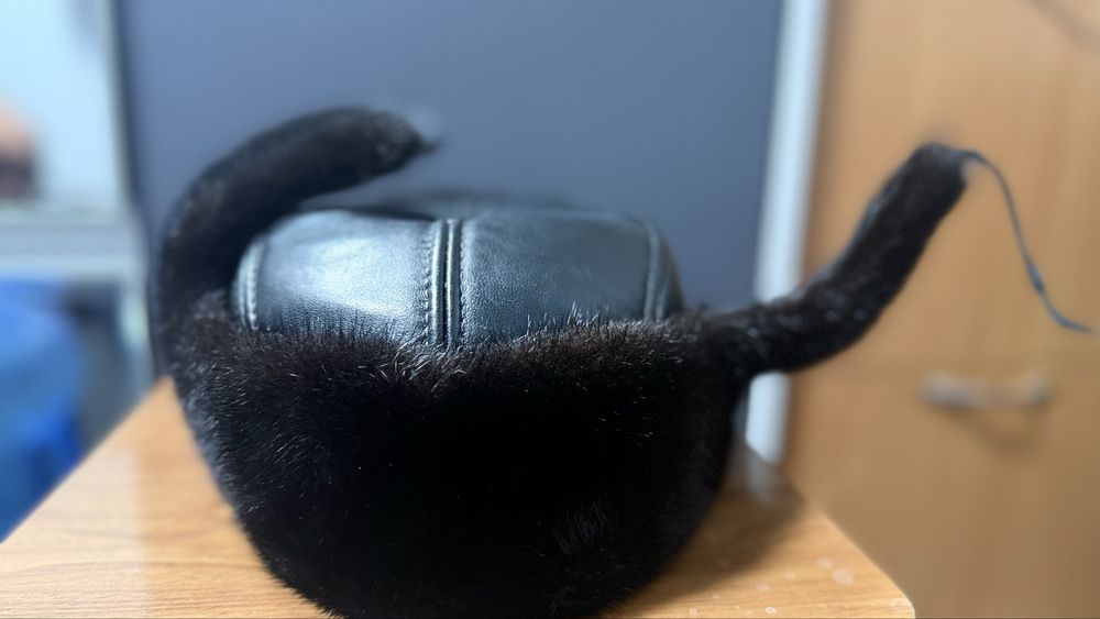 Шапка норковая мужская