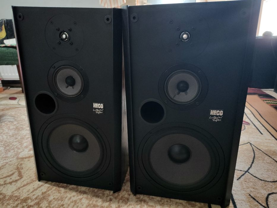 HECO Interior Reflex 25H – Немски Hi-Fi колони 130W Bass Reflex Stereo