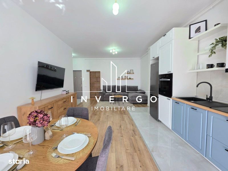 Apartament in bloc nou, 2 camere, de inchiriat, in Floresti