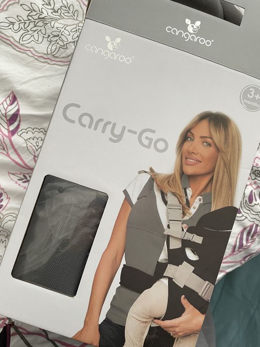 Кенгуру Carry-Go тъмно сив