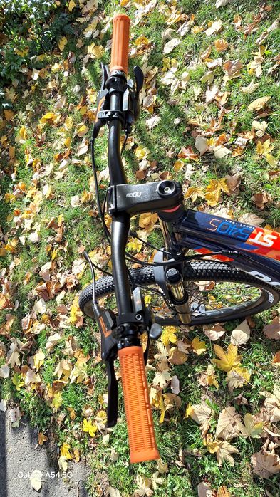 Rockrider 540 S – cadru L, retrofit cu pedale și mansoane ,impecabila.