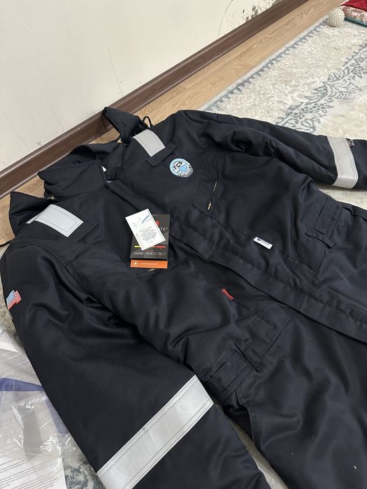 Комбинезон зимний утепленный черный