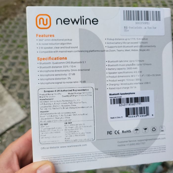 Difuzor wireless pentru conferinte